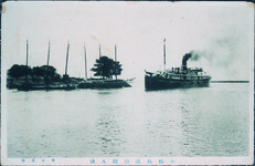 小松島連絡船入港