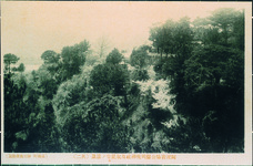 阿波岩脇公園明現神社及び取星寺の遠景（其の二）