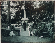 桑野村忠魂碑除幕式　招魂祭