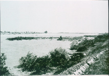 修築中の中島港