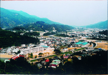 稼勢山より写す