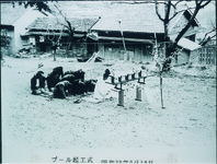 坂本小学校プール起工式