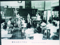 坂本小学校　夏休み前の子供会