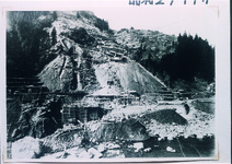 坂州発電所建設風景