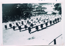 坂州　竹槍訓練