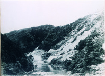 建設中の日野谷発電所