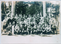 徳島県軍人墓地清掃勤労奉仕