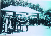 三岐田消防組　出初め式