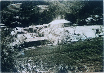 室戸台風による由岐小学校の倒壊