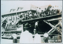 海部中生の取り片づけ