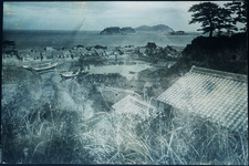 出羽島の光景　大島　津島を眺める