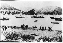 日和佐港より九州への船団（五島列島へのはれの）