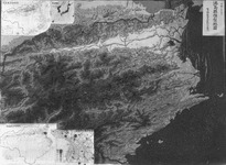 徳島県模型地図（女子師範学校生徒合同制作）