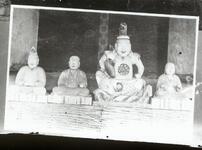 神像４体（写真複写）