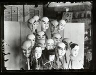 人形の首（１６首）天狗久作