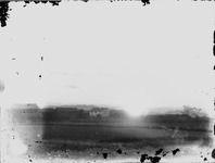 農村風景（夕日）