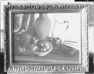 油絵静物（額）