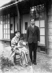 夫婦と子供（記念写真）
