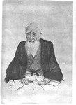 和服の老人の肖像（写真複写）