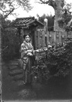 牡丹と長江義婦人