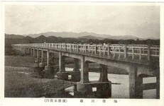 海部名所　海部川橋