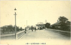 徳島橋ヨリ徳島公園前通リヲ望ム
