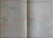 第十二図　第二吉野川橋梁付近平面図