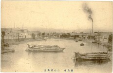 徳島市仁心橋風景