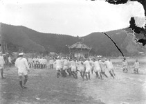 御輿　祭り　元根井海岸沖神社