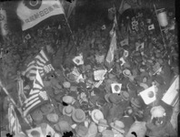 徳島歩兵第４３連隊・県民に迎えられて原隊にむかう兵士たち