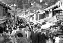 日和佐⑧門前町の賑わい