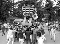 日和佐町八幡神社祭の御輿