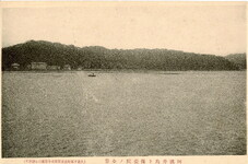 阿波井島と保養院の全景①