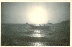 風光明媚の須磨の浦(おぼろ月)