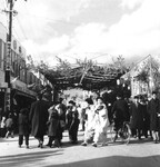 東新町の正月風景