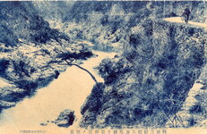 阿波三好郡大歩危獅子岩附近の絶景①