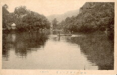 阿波大原石門の風景