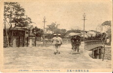 徳島船場橋の風景