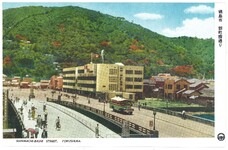 徳島市新町橋通り（彩色）