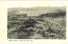 津乃峰陣ヶ丸展望台より阿波の松島（橘湾）を望む