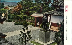 浄瑠璃で名高い十郎兵衛屋敷（彩色）