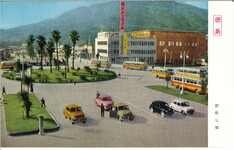 駅前広場（彩色）