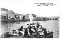 藍倉の昔を偲ぶ新町川