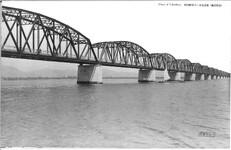 延長東洋一の吉野川橋