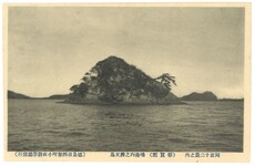 橘湾内之弁天島（那賀郡）