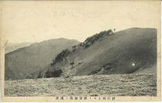 剣山頂上ヨリ那賀海部ノ遠望