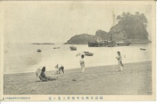 阿波日和佐町海岸立島ノ景