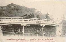 徳島公園十二景の四　（剣崎橋）