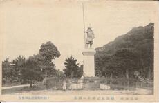 徳島公園蜂須賀正勝公の銅像