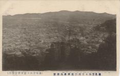 徳島眉山より川口並津峯山遠望